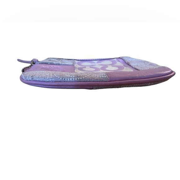 Coach Signature Patchwork Wristlet - Picture 10 of 11